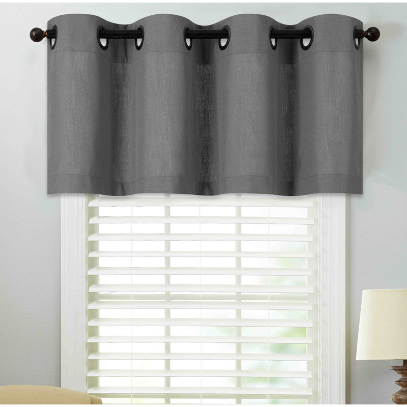 grommet valances window treatments